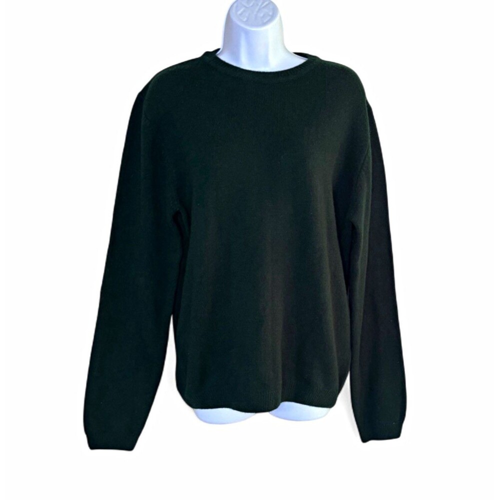 Norse Projects Sigfred Lambswool Crewneck Knit Sweater Ivy Forest Green Size Med